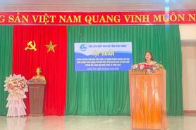 Tập huấn tuyên truyền phổ biến kiến thức, kỹ năng phòng tránh lừa đảo trên không gian mạng cho hội viên phụ nữ tại các xã biên giới trong bối cảnh hội nhập quốc tế năm 2025