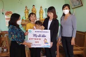 Những kết quả bước đầu trong thực hiện Chương trình “Mẹ đỡ đầu”  của Hội LHPN các cấp tỉnh Đắk Nông