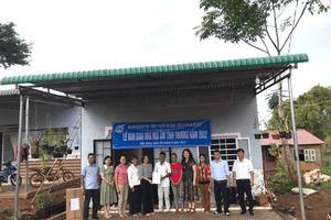 Hội LHPN huyện Đắk Song trao tặng nhà mái ấm tình thương năm 2022