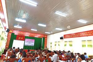 Hội LHPN Đắk Glong tổ chức Hội nghị hướng dẫn triển khai Dự án 8 “Thực hiện Bình đẳng giới và giải quyết những vấn đề cấp thiết đối với phụ nữ và trẻ em”, giai đoạn 2021 - 2025