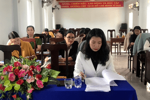 Hội nghị Ban Chấp hành Hội Liên hiệp Phụ nữ huyện Đắk R’lấp lần thứ 5 mở rộng, khóa IX, nhiệm kỳ 2021-2026