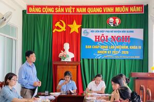 Hội LHPN huyện Đắk Glong tổ chức Sơ kết hoạt động công tác hội và  phong trào phụ nữ 6 tháng đầu năm