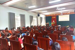 Đắk Glong: 75 cán bộ Hội phụ nữ cơ sở được bồi dưỡng lý luận chính trị và nghiệp vụ công tác Hội năm 2024