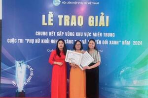 Đắk Nông tham gia Chuỗi hoạt động thuộc Cuộc thi “Phụ nữ khởi nghiệp sáng tạo và chuyển đổi xanh” cấp Vùng khu vực miền Trung năm 2024