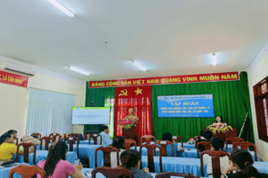 Hội LHPN tỉnh tổ chức lớp tập huấn nâng cao năng lực cho nữ quản lý, điều hành Hợp tác xã, Tổ hợp tác năm 2024